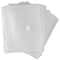 JAM Paper 8.5" x 11" Clear Plastic Hook & Loop Closure Envelopes, 12ct.